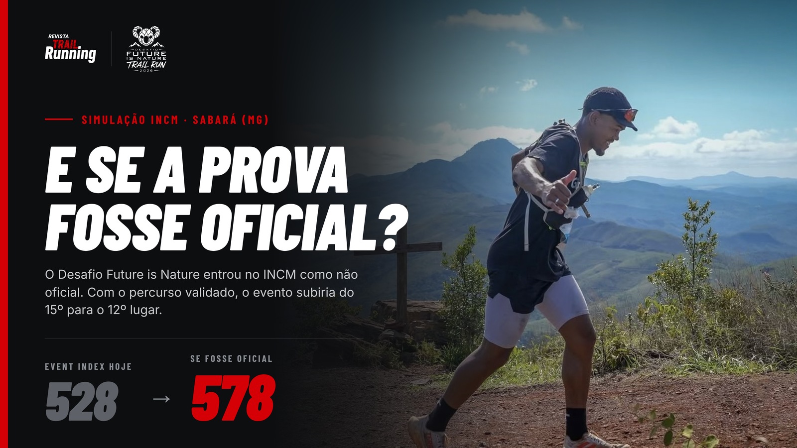 E se a prova fosse oficial? O que mudaria para o Desafio Future is Nature no INCM