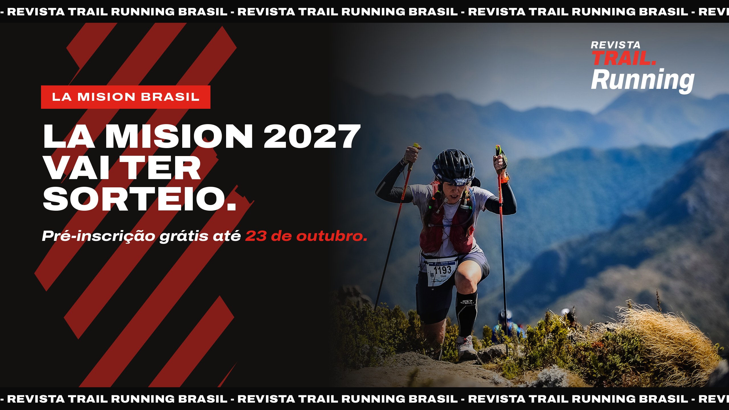 La Mision Brasil 2027 abre pré-inscrição e vai sortear parte das 6.500 vagas