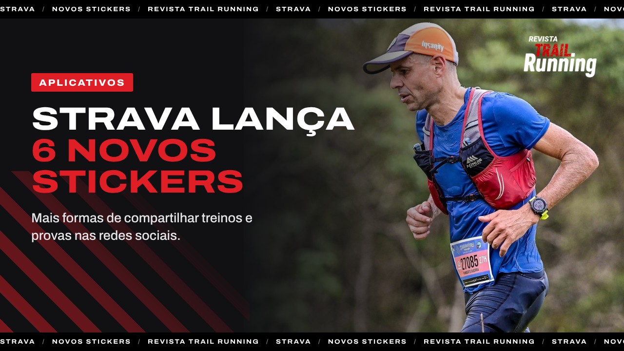 Strava lança novos stickers e amplia formas de compartilhar treinos e provas